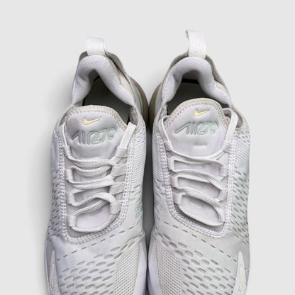 Nike Air Max 270 White Cashmere, buty sportowe męskie w bardzo dobrym stanie rozmiar 41, widok z góry