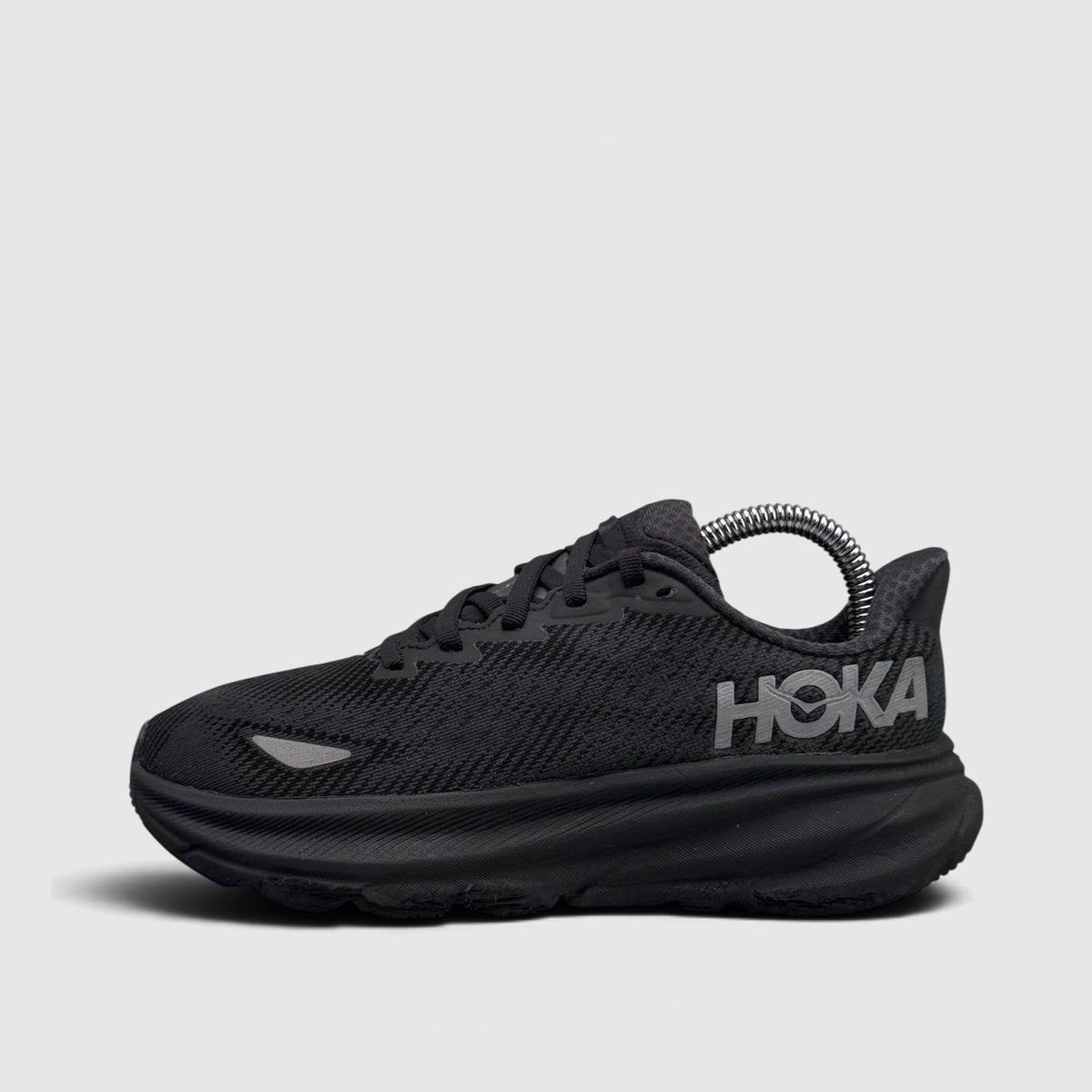Hoka Clifton 9 GTX, buty sportowe damskie w bardzo dobrym stanie rozmiar 36, boczny profil, prawa strona