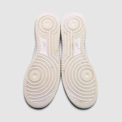 Nike Air Force 1 Low Triple White, buty sportowe męskie w bardzo dobrym stanie rozmiar 46, podeszwa