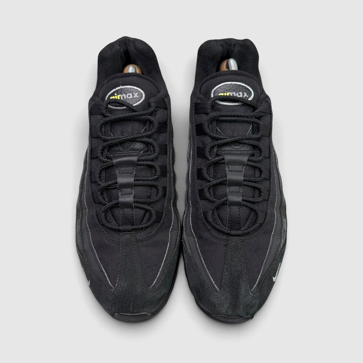 Nike Air Max 95 Black Yellow, buty sportowe męskie w dobrym stanie rozmiar 44, widok z góry
