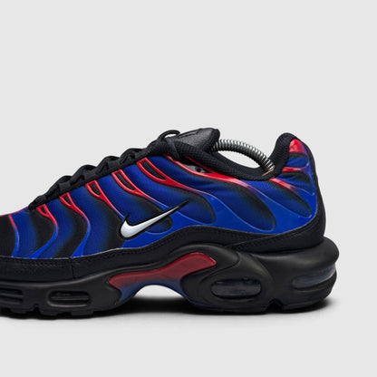 Nike Air Max Plus Spider-Man, buty sportowe męskie w bardzo dobrym stanie rozmiar 44.5, detal