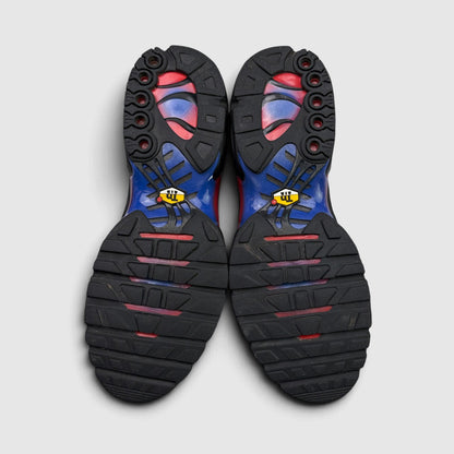 Nike Air Max Plus Spider-Man, buty sportowe męskie w bardzo dobrym stanie rozmiar 44.5, podeszwa