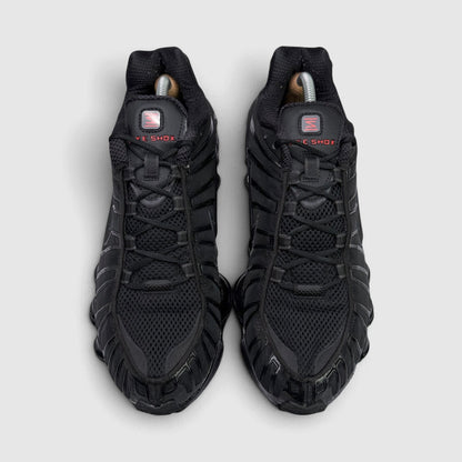 Nike Shox TL Triple Black, buty sportowe męskie w bardzo dobrym stanie rozmiar 43, widok z przodu