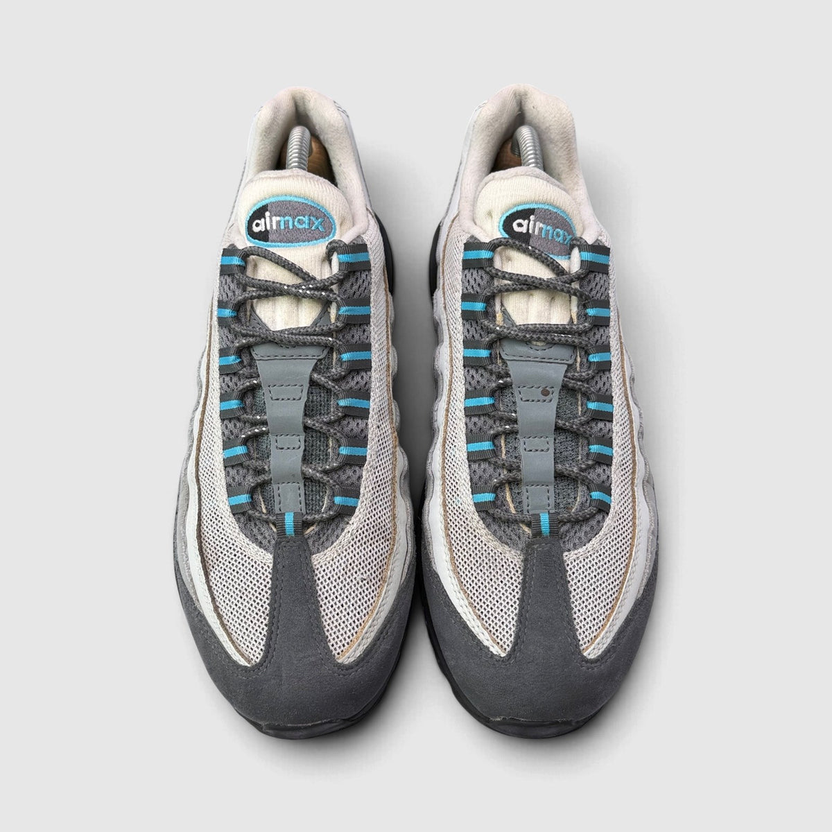 Nike Air Max 95 Baltic Blue, buty sportowe męskie w bardzo dobrym stanie rozmiar 42.5, widok z góry