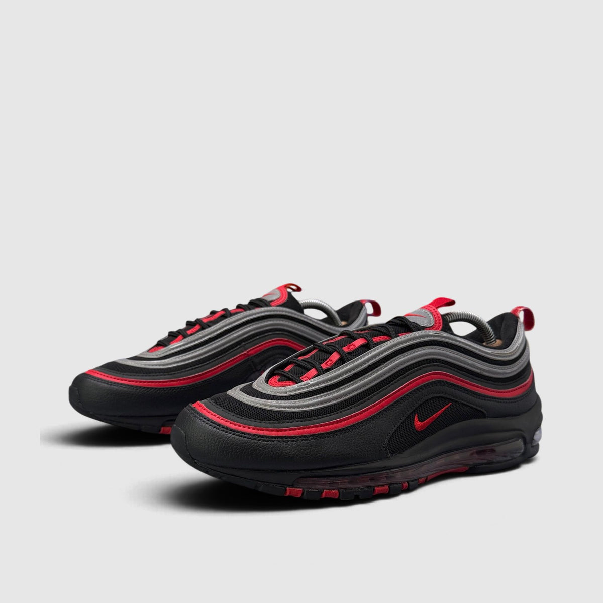 Nike Air Max 97 Reflective Bred, buty sportowe męskie w bardzo dobrym stanie rozmiar 44, para butów