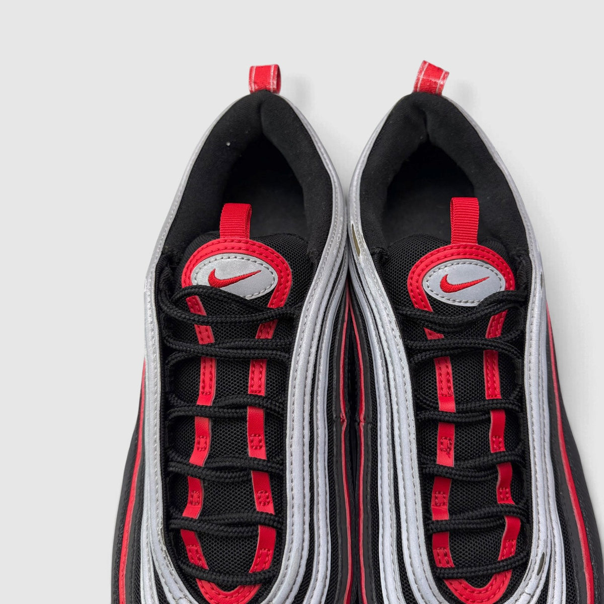Nike Air Max 97 Reflective Bred, buty sportowe męskie w bardzo dobrym stanie rozmiar 44, widok z góry