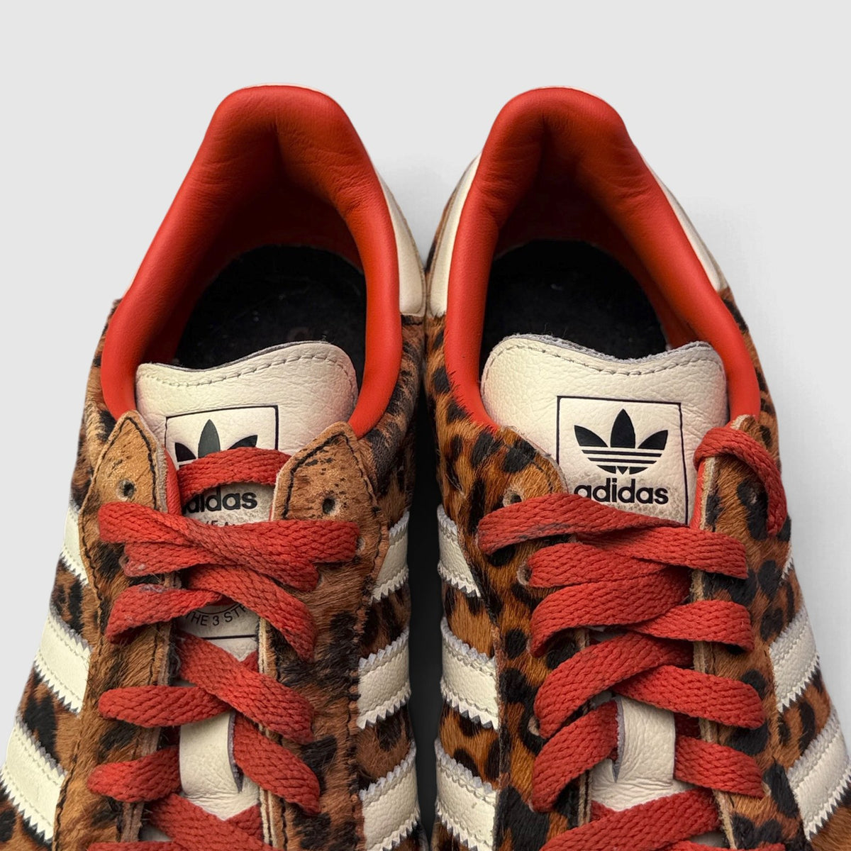 Adidas Samba OG Preloved Red Leopard, buty sportowe damskie w bardzo dobrym stanie rozmiar 38, język buta