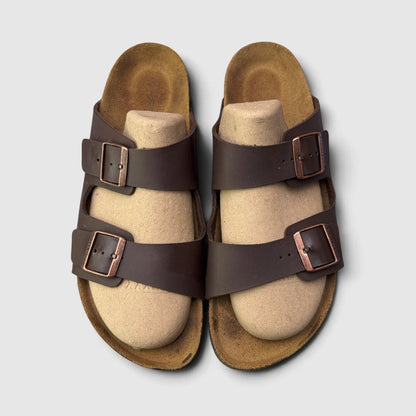 Birkenstock Arizona, sandały męskie w bardzo dobrym stanie rozmiar 48, widok z góry