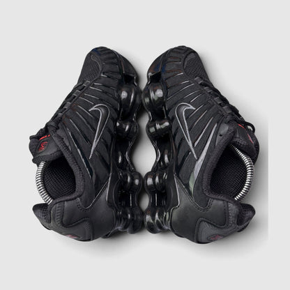 Nike Shox TL Triple Black, buty sportowe damskie w bardzo dobrym stanie rozmiar 37.5, widok z góry