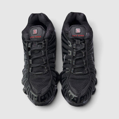 Nike Shox TL Triple Black, buty sportowe damskie w bardzo dobrym stanie rozmiar 37.5, widok z przodu