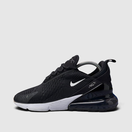 Nike Air Max 270 Black/White, buty sportowe męskie w bardzo dobrym stanie rozmiar 41, boczny profil, lewa strona