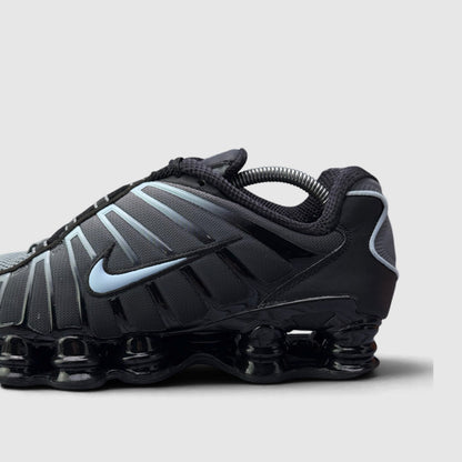 Nike Shox TL Celestine Blue, buty sportowe męskie w bardzo dobrym stanie rozmiar 43, boczny profil, lewa strona