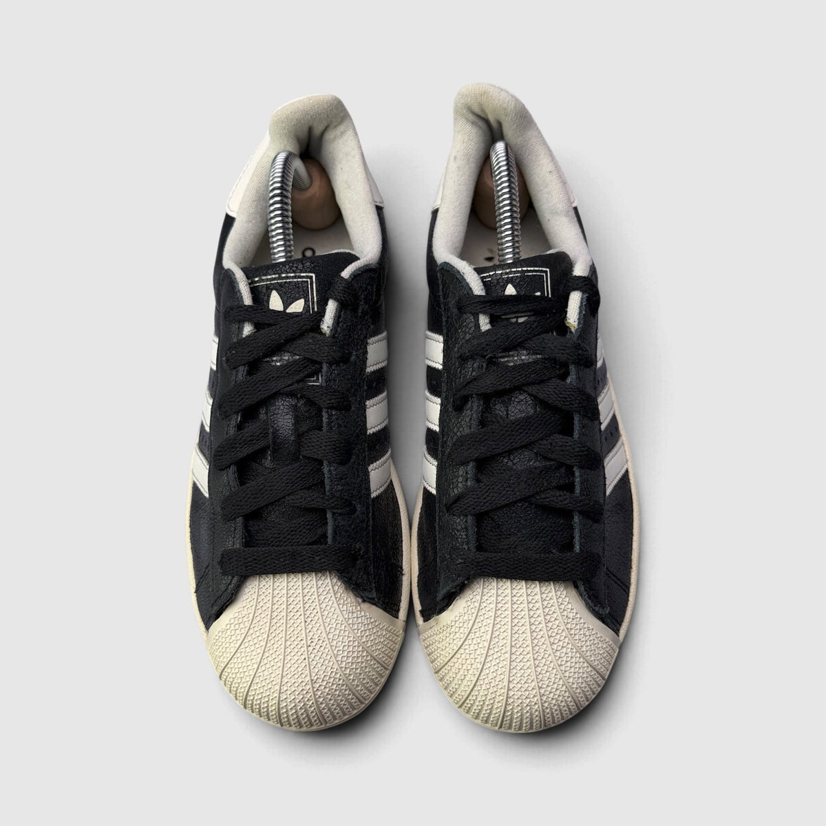 Adidas Superstar II, buty sportowe damskie w bardzo dobrym stanie rozmiar 37 1/3, widok z góry