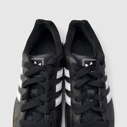 Adidas Superstar II Black White, buty sportowe damskie w bardzo dobrym stanie rozmiar 38, widok z góry