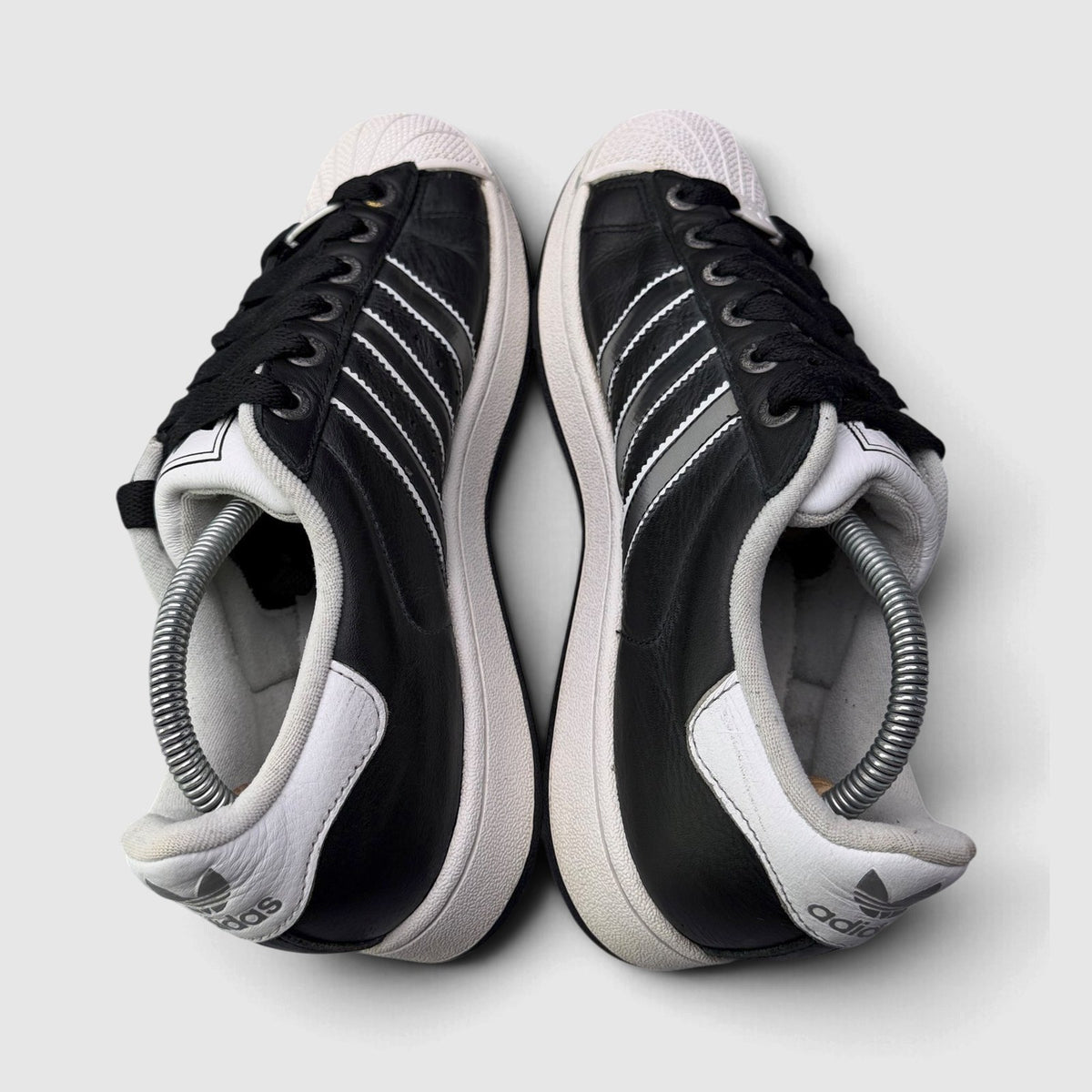 Adidas Superstar II, buty sportowe męskie w bardzo dobrym stanie rozmiar 42, widok z góry