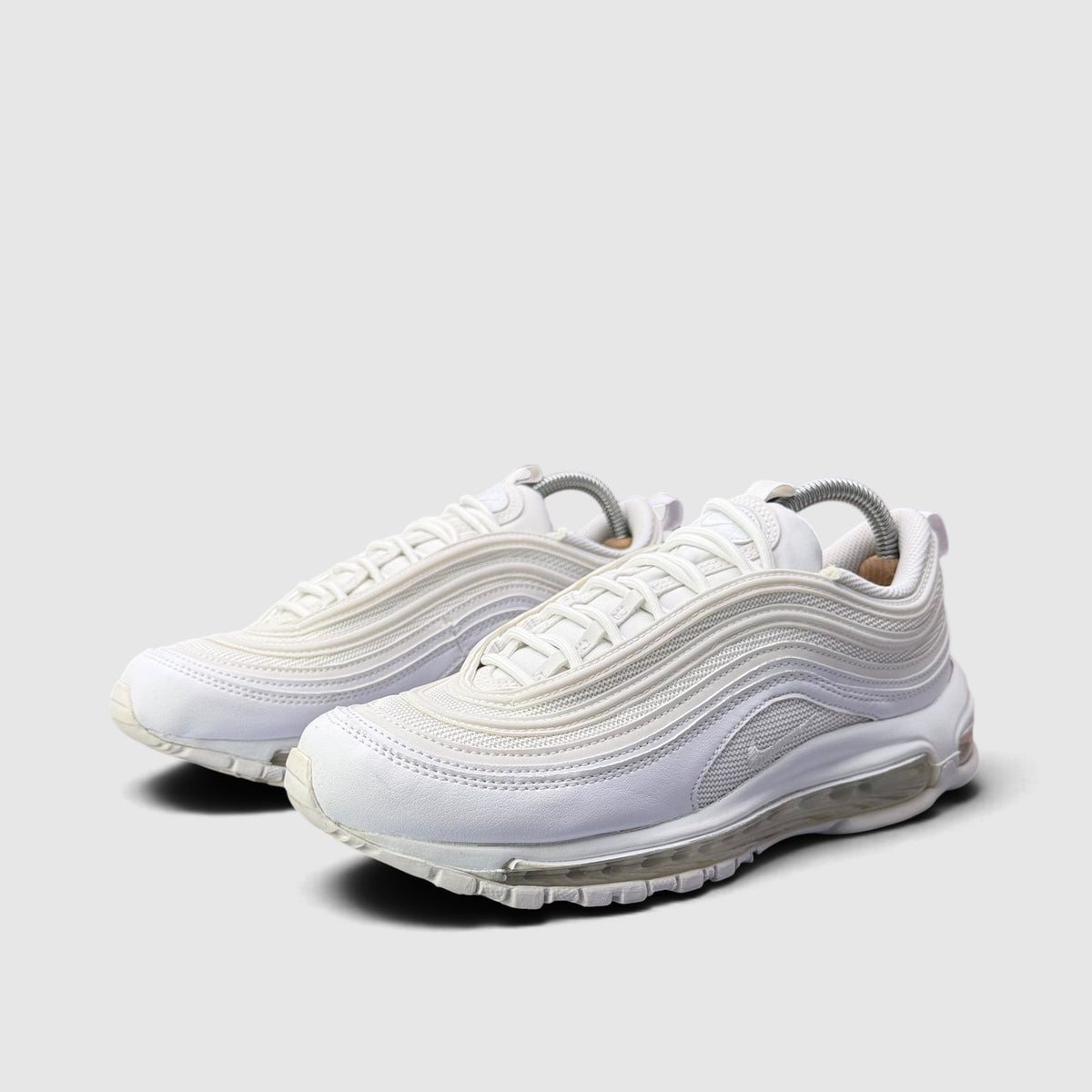 Nike Air Max 97 Triple White, buty sportowe męskie w bardzo dobrym stanie rozmiar 41, para butów