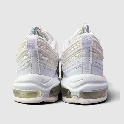 Nike Air Max 97 Triple White, buty sportowe męskie w bardzo dobrym stanie rozmiar 41, widok z tyłu
