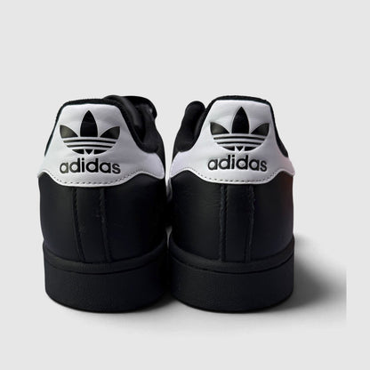 Adidas Superstar II Black White, buty sportowe męskie w bardzo dobrym stanie rozmiar 42, widok z tyłu