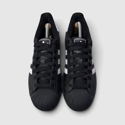 Adidas Superstar II Black White, buty sportowe męskie w bardzo dobrym stanie rozmiar 42, widok z przodu