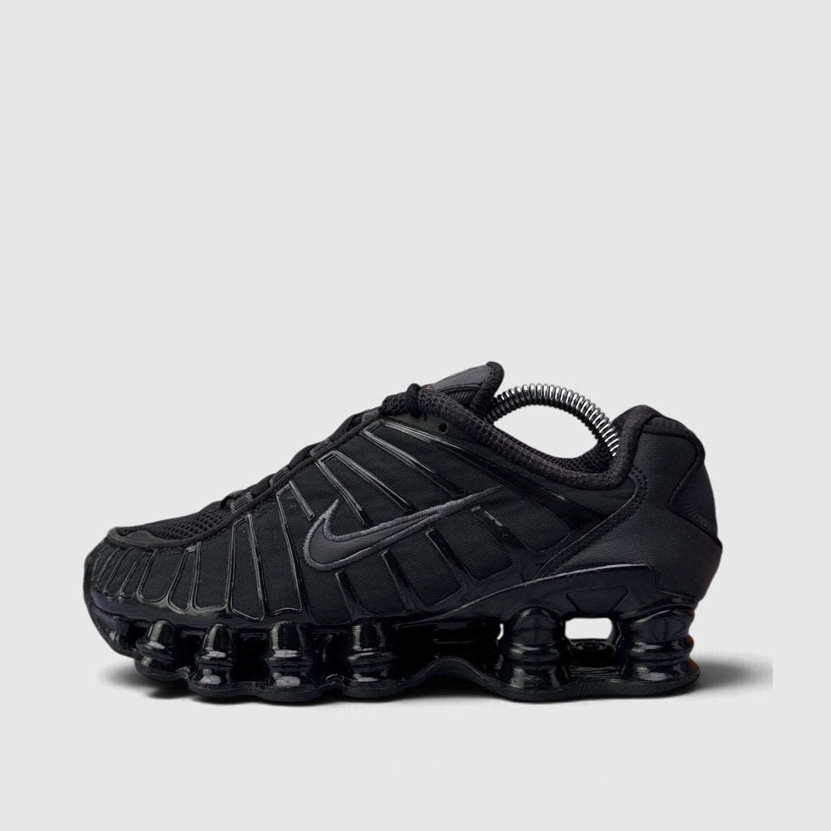 Nike Shox TL (GS), buty sportowe damskie w bardzo dobrym stanie rozmiar 38, boczny profil, lewa strona