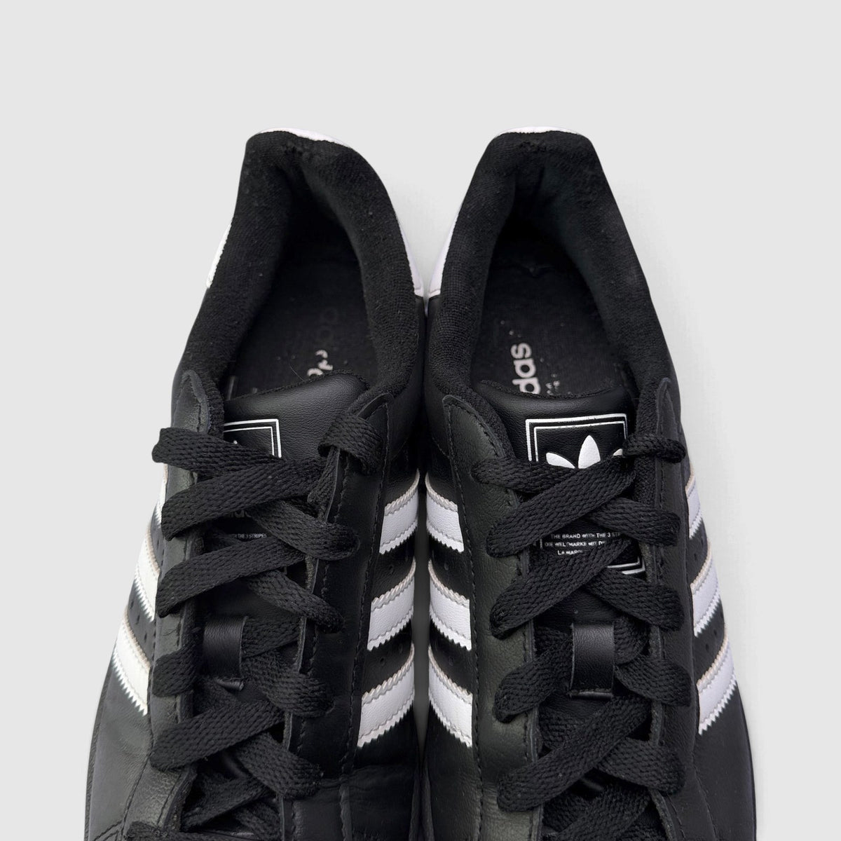 Adidas Superstar II Black White, buty sportowe damskie w bardzo dobrym stanie rozmiar 38 2/3, wkładka