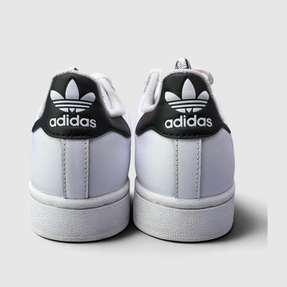 Adidas Superstar II Cloud White Black, buty sportowe damskie w bardzo dobrym stanie rozmiar 36, widok z tyłu
