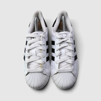 Adidas Superstar II Cloud White Black, buty sportowe damskie w bardzo dobrym stanie rozmiar 36, widok z przodu