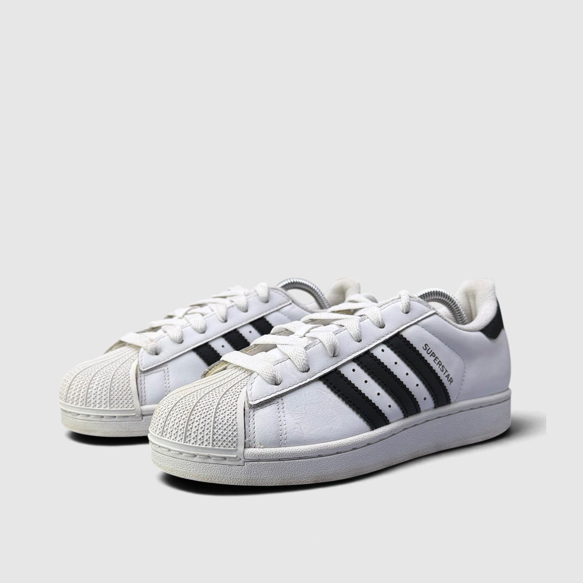 Adidas Superstar II Cloud White Black, buty sportowe damskie w bardzo dobrym stanie rozmiar 38, para butów