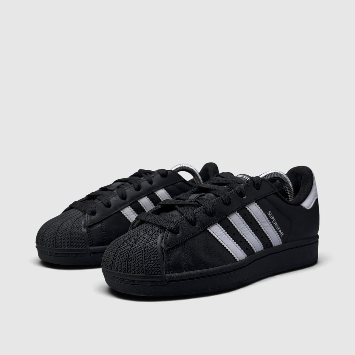 Adidas Superstar II Black White, buty sportowe damskie w bardzo dobrym stanie rozmiar 38, para butów