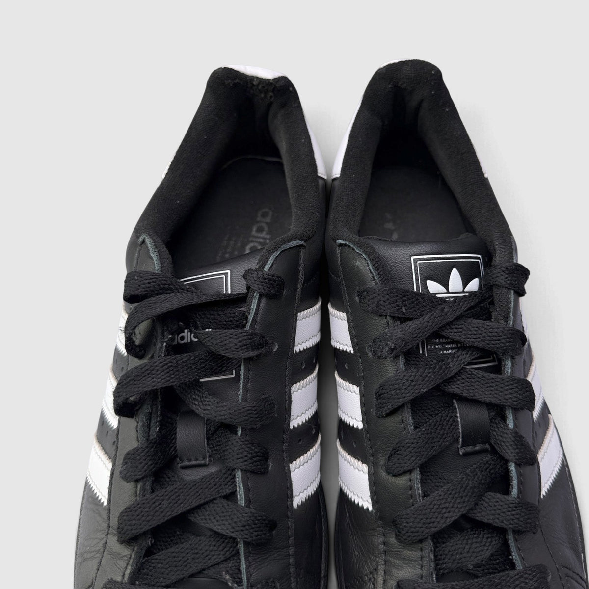 Adidas Superstar II Black White, buty sportowe damskie w bardzo dobrym stanie rozmiar 39 1/3, detal