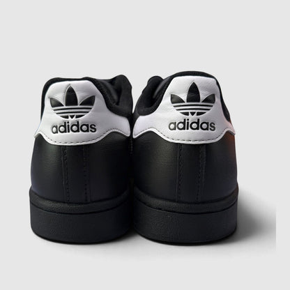 Adidas Superstar II Black White, buty sportowe damskie w bardzo dobrym stanie rozmiar 38 2/3, widok z tyłu