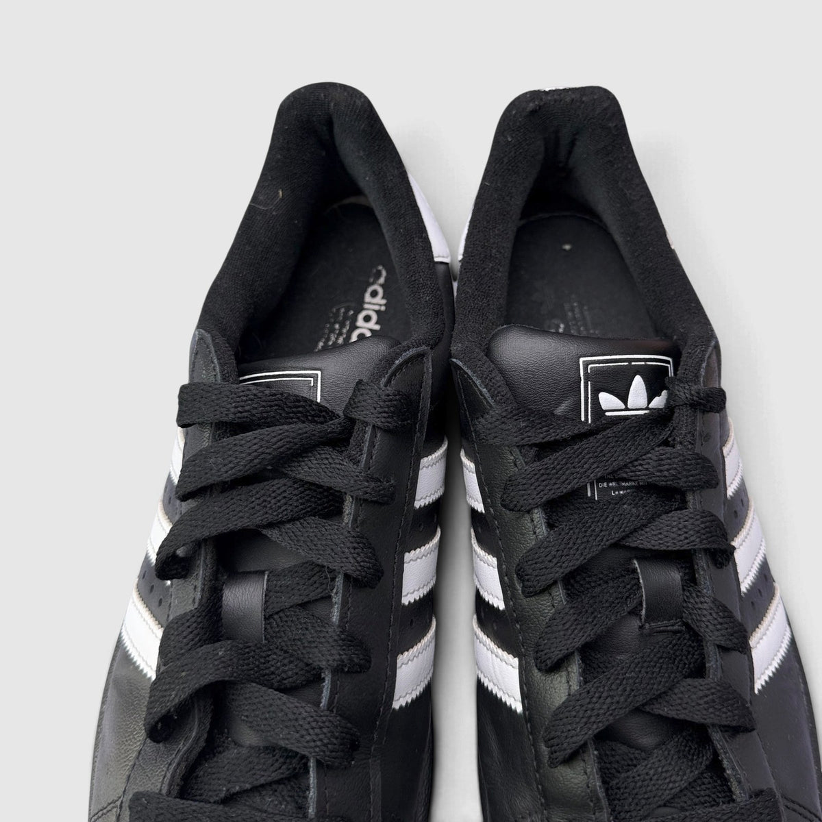 Adidas Superstar II Black White, buty sportowe damskie w bardzo dobrym stanie rozmiar 38 2/3, wkładka