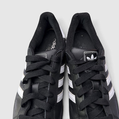 Adidas Superstar II Black White, buty sportowe damskie w bardzo dobrym stanie rozmiar 38 2/3, wkładka