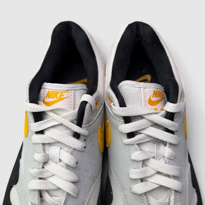 Nike Air Max 1 University Gold, buty sportowe męskie w bardzo dobrym stanie rozmiar 44.5, widok z góry