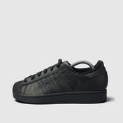 Adidas Superstar II J, buty sportowe damskie w bardzo dobrym stanie rozmiar 38 2/3, boczny profil, lewa strona