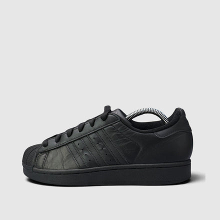 Adidas Superstar II J, buty sportowe damskie w bardzo dobrym stanie rozmiar 38 2/3, boczny profil, lewa strona