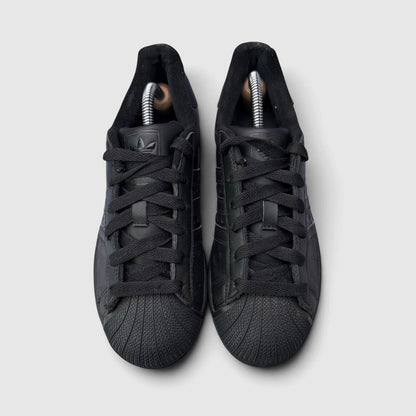Adidas Superstar II J, buty sportowe damskie w bardzo dobrym stanie rozmiar 38 2/3, widok z góry