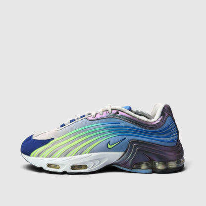 Nike Air Max Plus 2 Valor Blue, buty sportowe męskie w bardzo dobrym stanie rozmiar 45.5, boczny profil, lewa strona