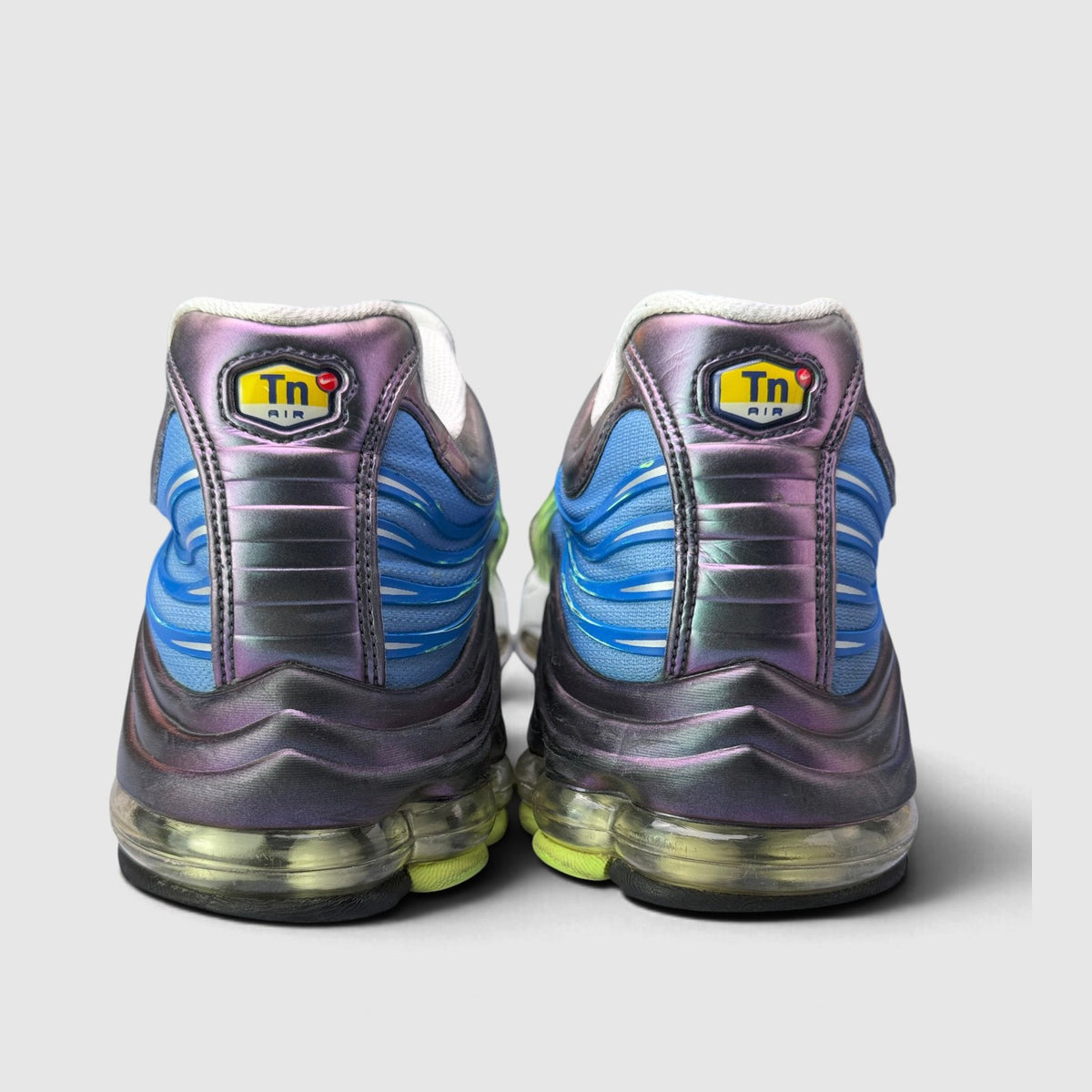 Nike Air Max Plus 2 Valor Blue, buty sportowe męskie w bardzo dobrym stanie rozmiar 45.5, widok z tyłu