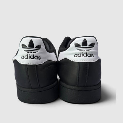 Adidas Superstar II Black White, buty sportowe męskie w bardzo dobrym stanie rozmiar 44 2/3, widok z tyłu