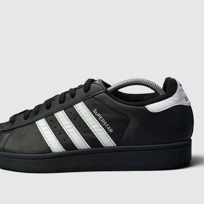 Adidas Superstar II Black White, buty sportowe męskie w bardzo dobrym stanie rozmiar 42 2/3, detal