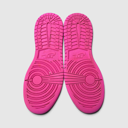 Nike Air Jordan 1 Low Fire Pink, buty sportowe damskie w bardzo dobrym stanie rozmiar 37.5, podeszwa