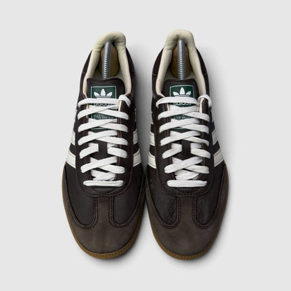 Adidas Samba Dark Brown, buty sportowe męskie w bardzo dobrym stanie rozmiar 42, widok z góry
