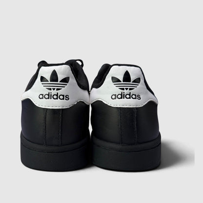 Adidas Superstar II Black White, buty sportowe damskie w bardzo dobrym stanie rozmiar 38 2/3, widok z tyłu