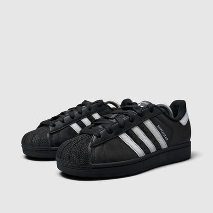 Adidas Superstar II Black White, buty sportowe damskie w bardzo dobrym stanie rozmiar 38 2/3, para butów