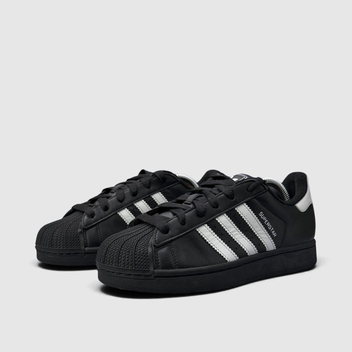 Adidas Superstar II Black White, buty sportowe damskie w bardzo dobrym stanie rozmiar 38 2/3, para butów