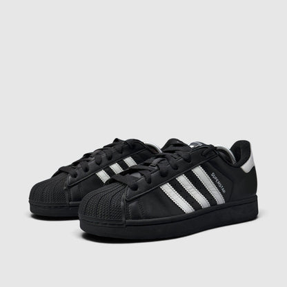 Adidas Superstar II Black White, buty sportowe damskie w bardzo dobrym stanie rozmiar 38 2/3, para butów