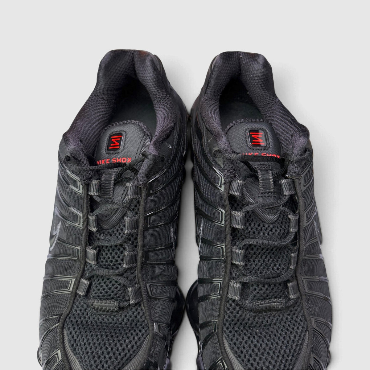 Nike Shox TL Metallic Hematite, buty sportowe męskie w bardzo dobrym stanie rozmiar 41, widok z góry