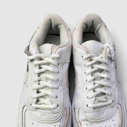 Nike Air Force 1 Low Shadow Triple White, buty sportowe damskie w bardzo dobrym stanie rozmiar 40, widok z góry