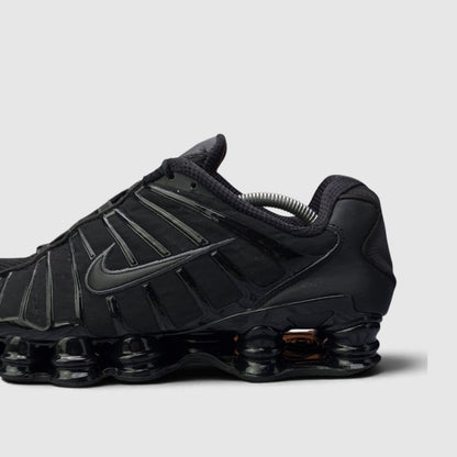 Nike Shox TL Metallic Hematite, buty sportowe męskie w bardzo dobrym stanie rozmiar 45, boczny profil, prawa strona